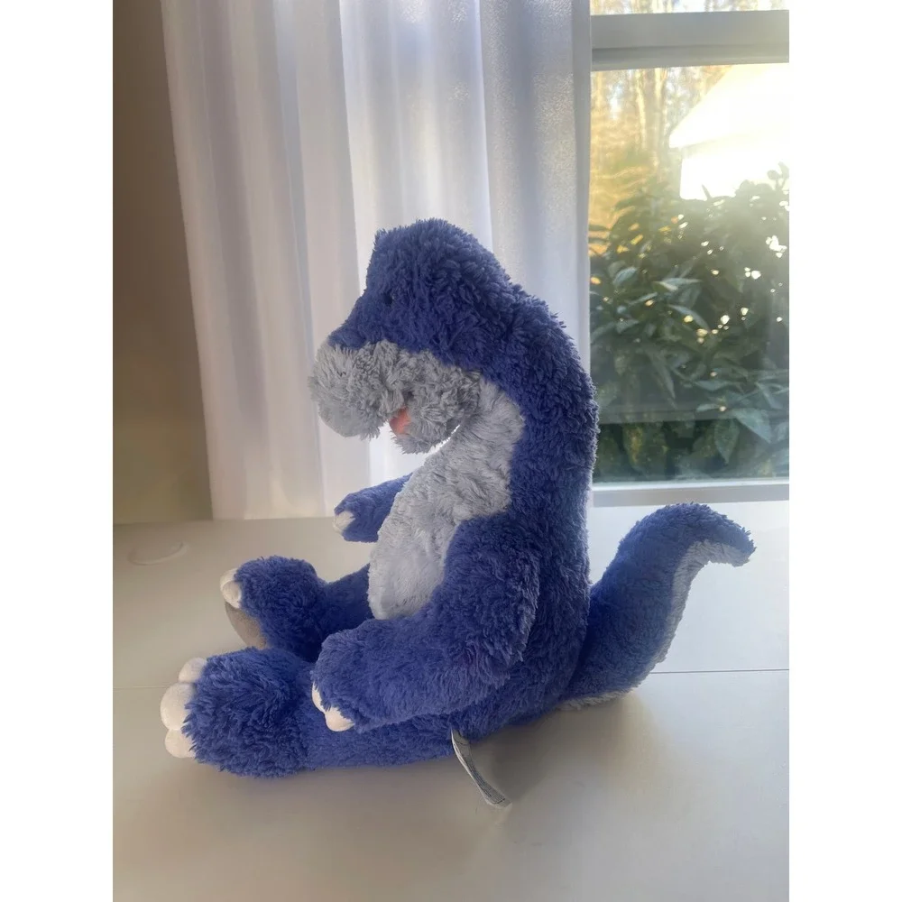 Build a Bear Workshop Dinosaur Plush Stuffed‎ Animal Blue Long Neck Toy